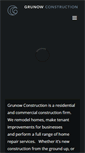 Mobile Screenshot of grunowconstruction.com